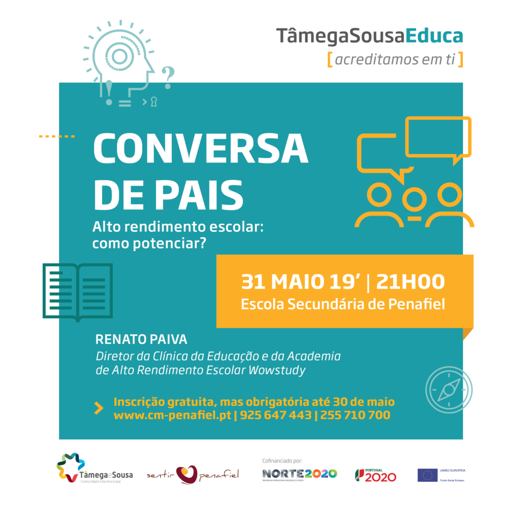 I Conversa de Pais Penafiel ” Alto Rendimento Escolar: como potenciar?